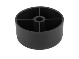 Kluzák šroubovací ø 50 mm černý 